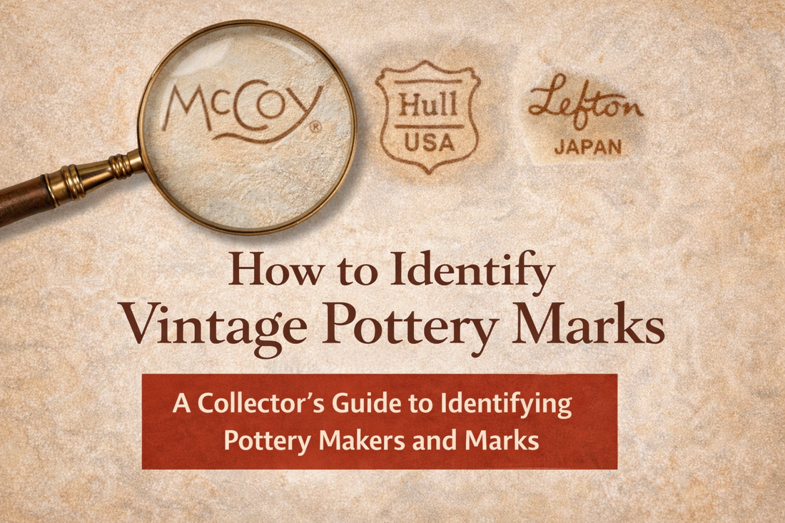 How to Identify Vintage Pottery Marks