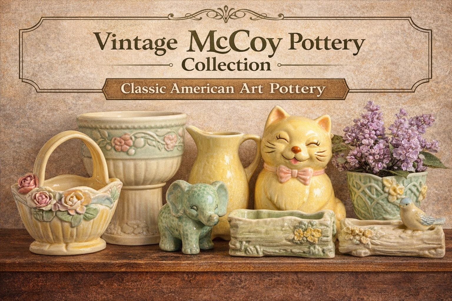 vintage-mccoy-pottery-collection