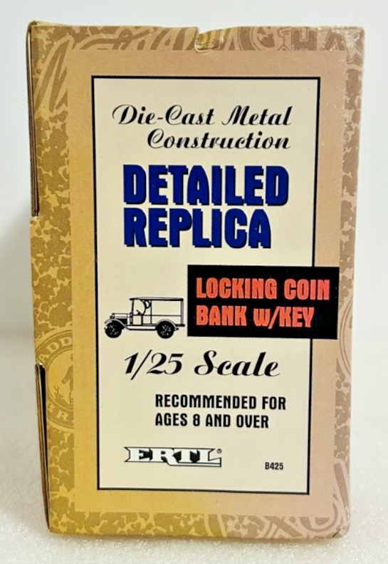 ERTL 1923 Chevy Delivery Van Coin Bank V&S Variety Stores 1/25 NIB