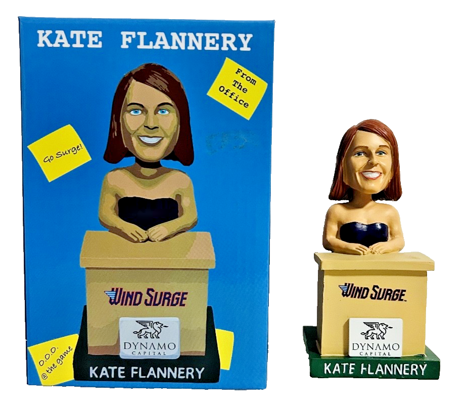Kate Flannery From The Office Bobblehead Wichita Wind Surge SGA new in box