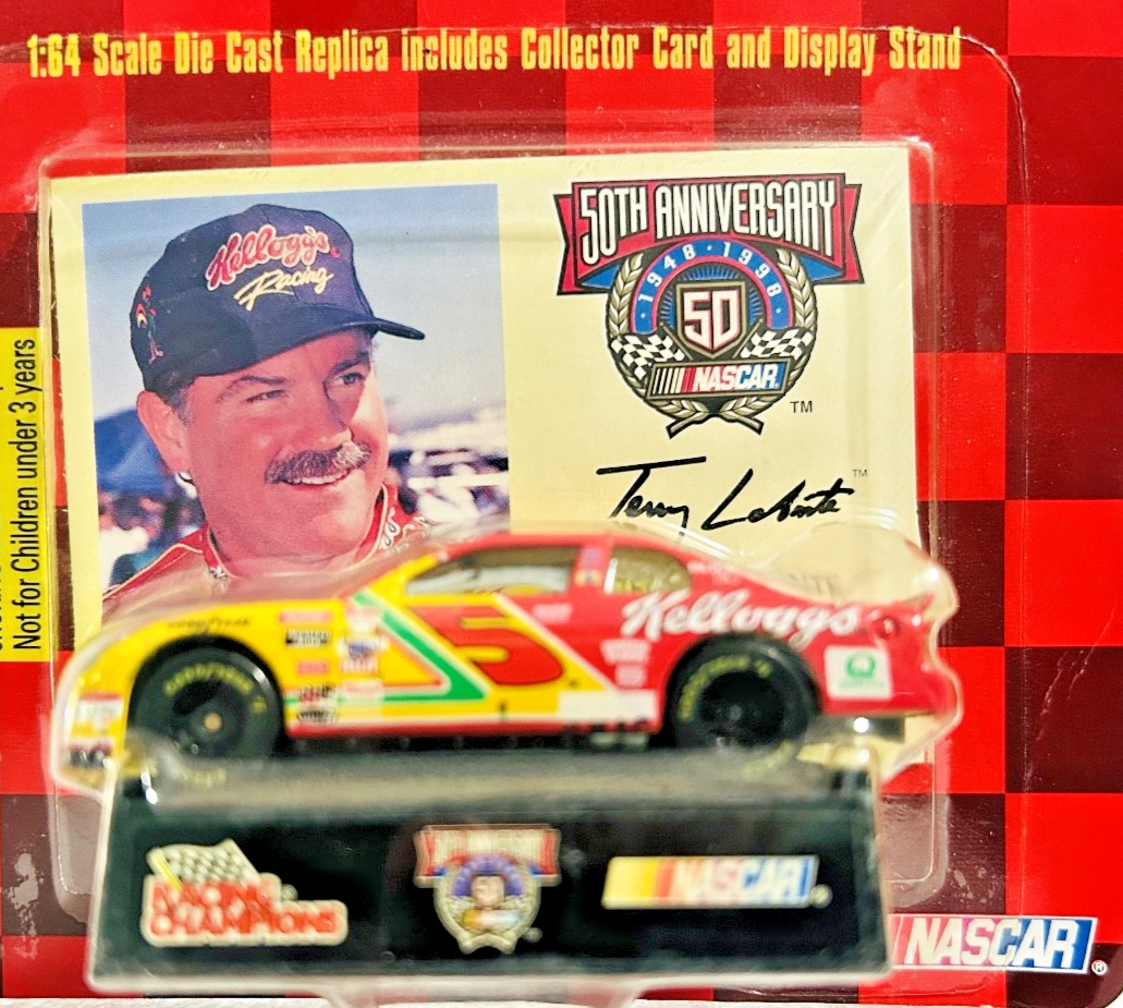 Racing Champions NASCAR 50th Anniversary #5 Terry Labonte Kellogg’s 1:64