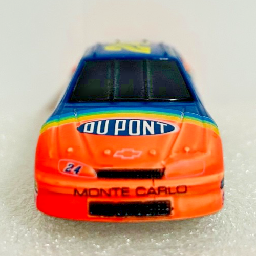Racing Champions Jeff Gordon #24 DuPont 1:64 NASCAR Diecast Car + Card Stand