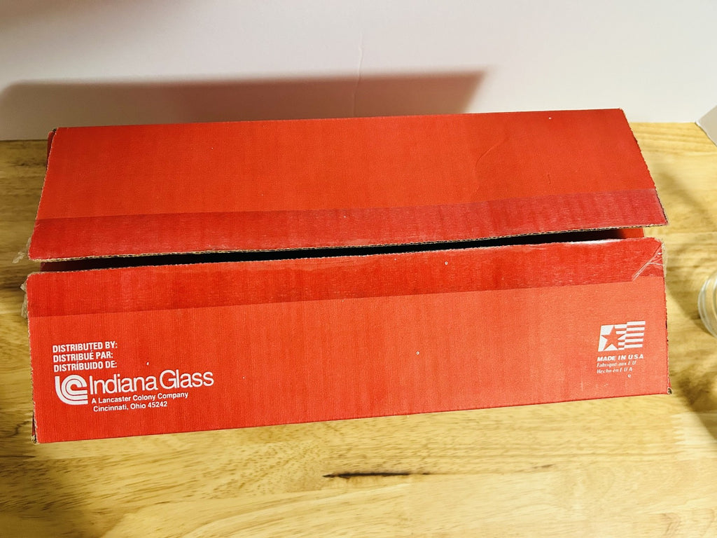 Vintage Coca-Cola Always Coke 8-Pc Glass Tumbler Set 16oz w/ Box – Indiana Glass