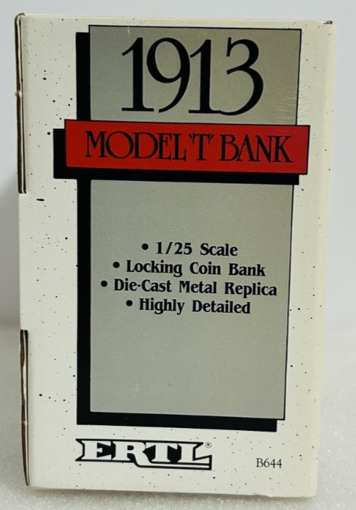 Ertl 1913 Model T Bank Tractor Supply Co Diecast Metal 1/25 Scale NIB