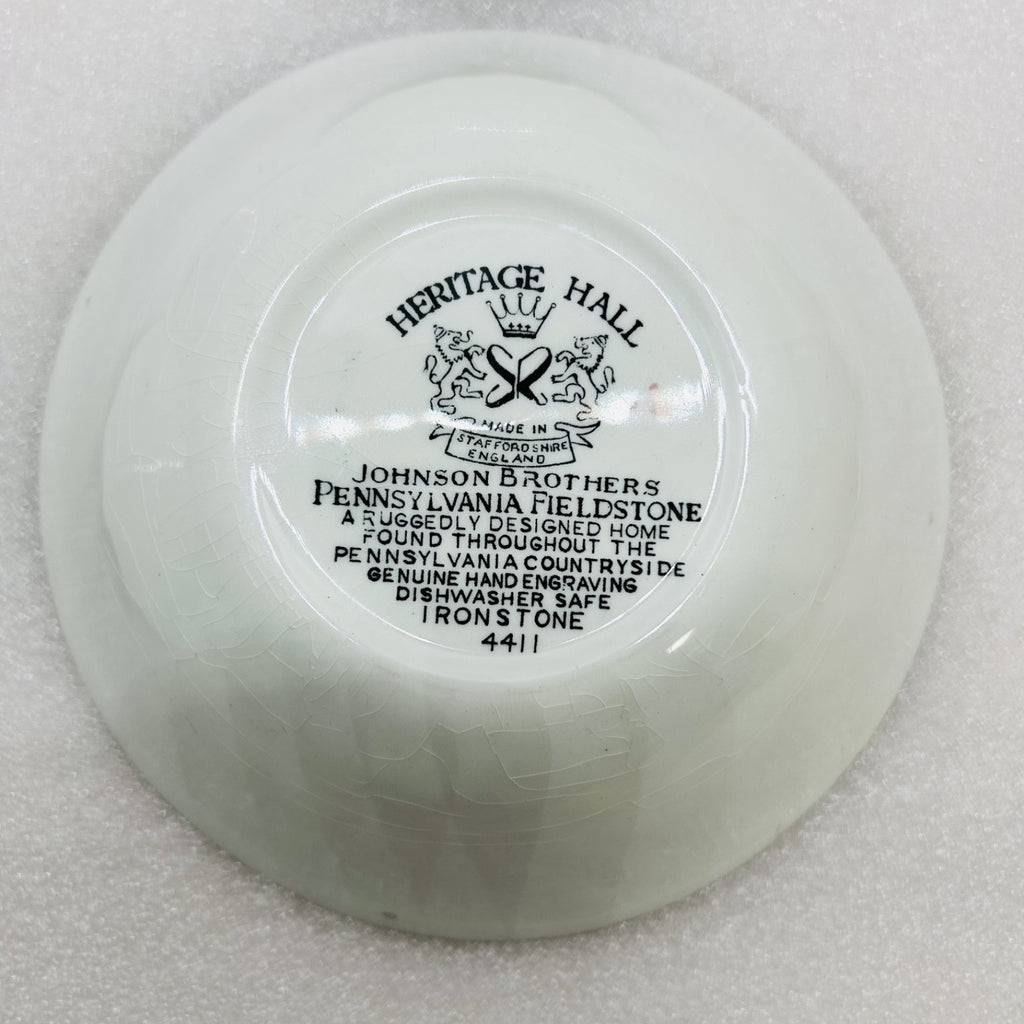 Johnson Brothers Pennsylvania Fieldstone Soup Cereal Bowls Set of 4 England
