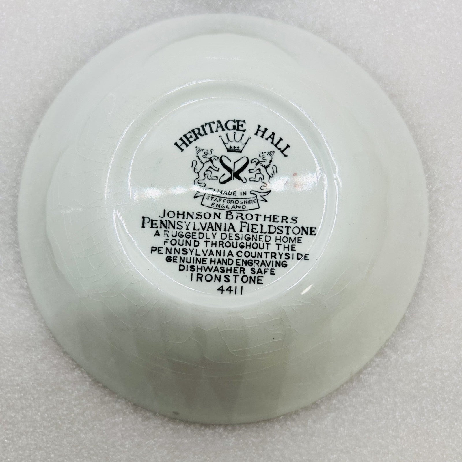 Johnson Brothers Pennsylvania Fieldstone Soup Cereal Bowls Set of 4 England