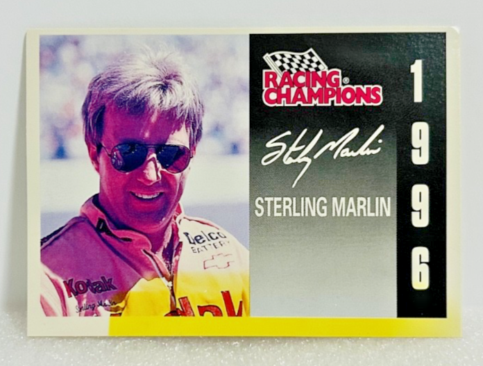 Sterling Marlin #4 Kodak 1996 Monte Carlo Racing Champions 1:64 w/Card