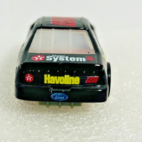 Dale Jarrett #28 Havoline NASCAR 1:64 Racing Champions Car w/ Card & Stand
