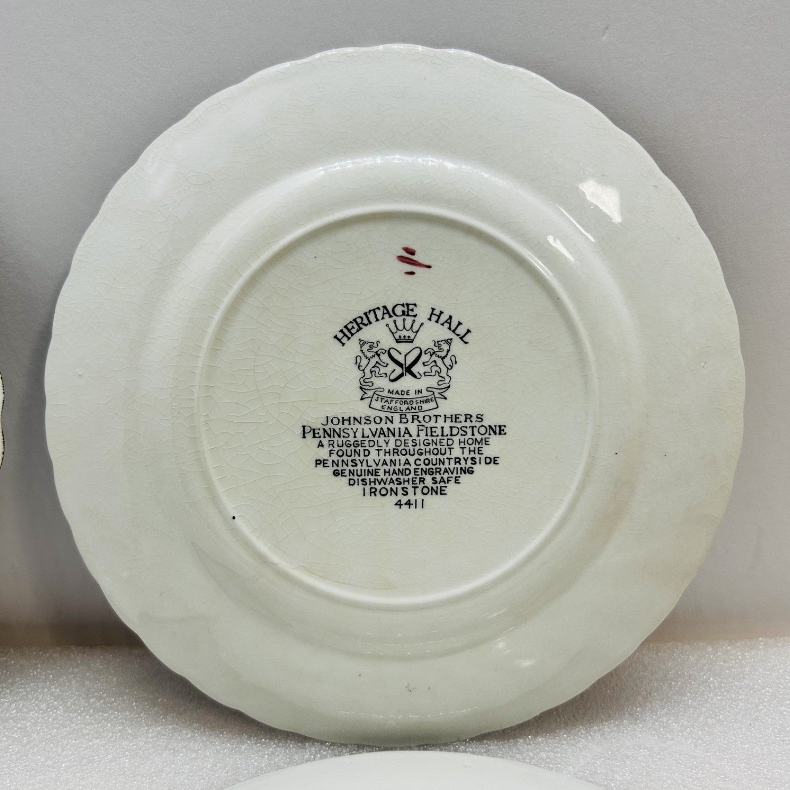Johnson Brothers Heritage Hall Pennsylvania Fieldstone Salad Plates Set of 5