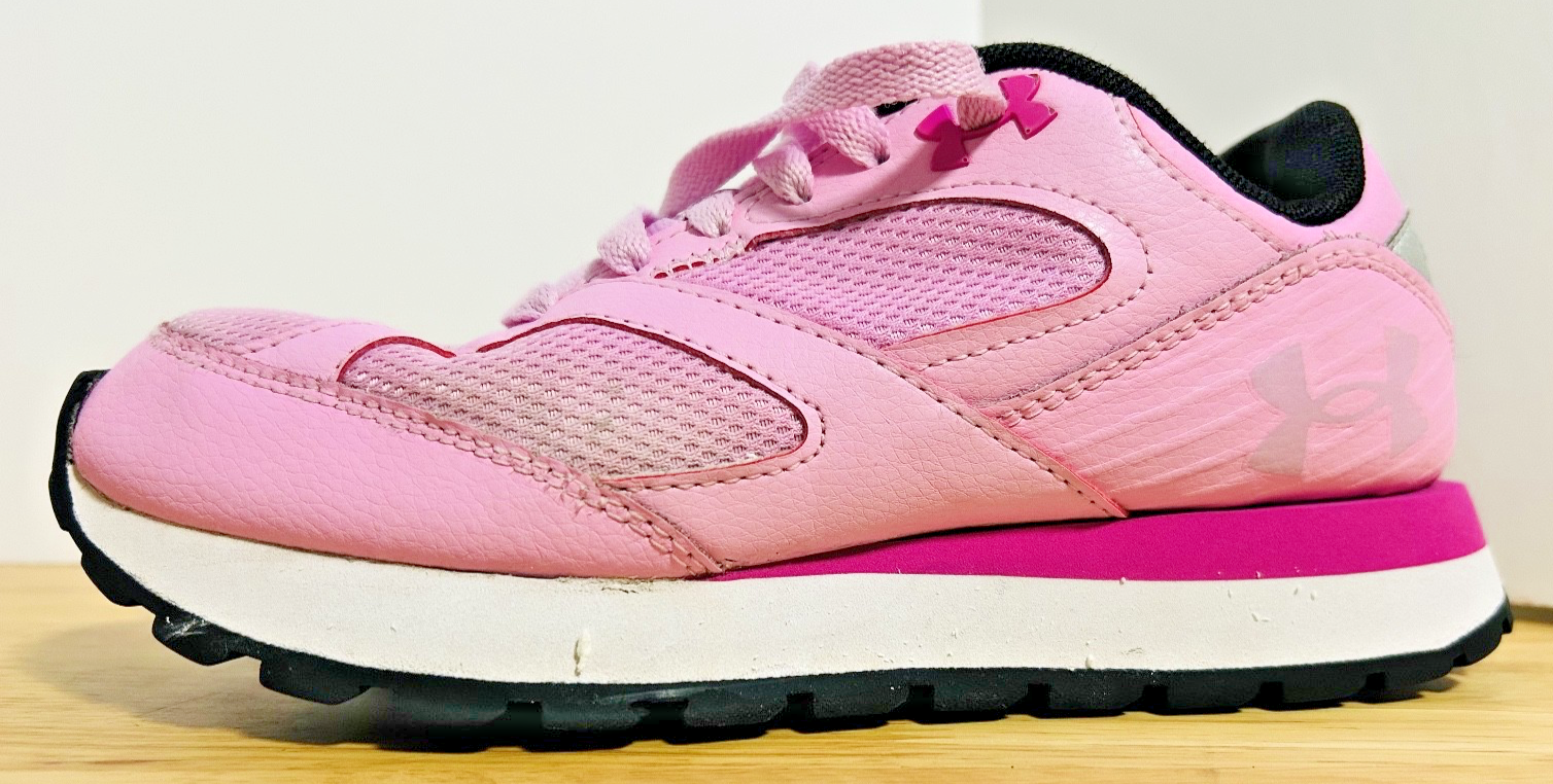 Under Armour Grade School Jogger Pink/Black 5Y 6000664-638