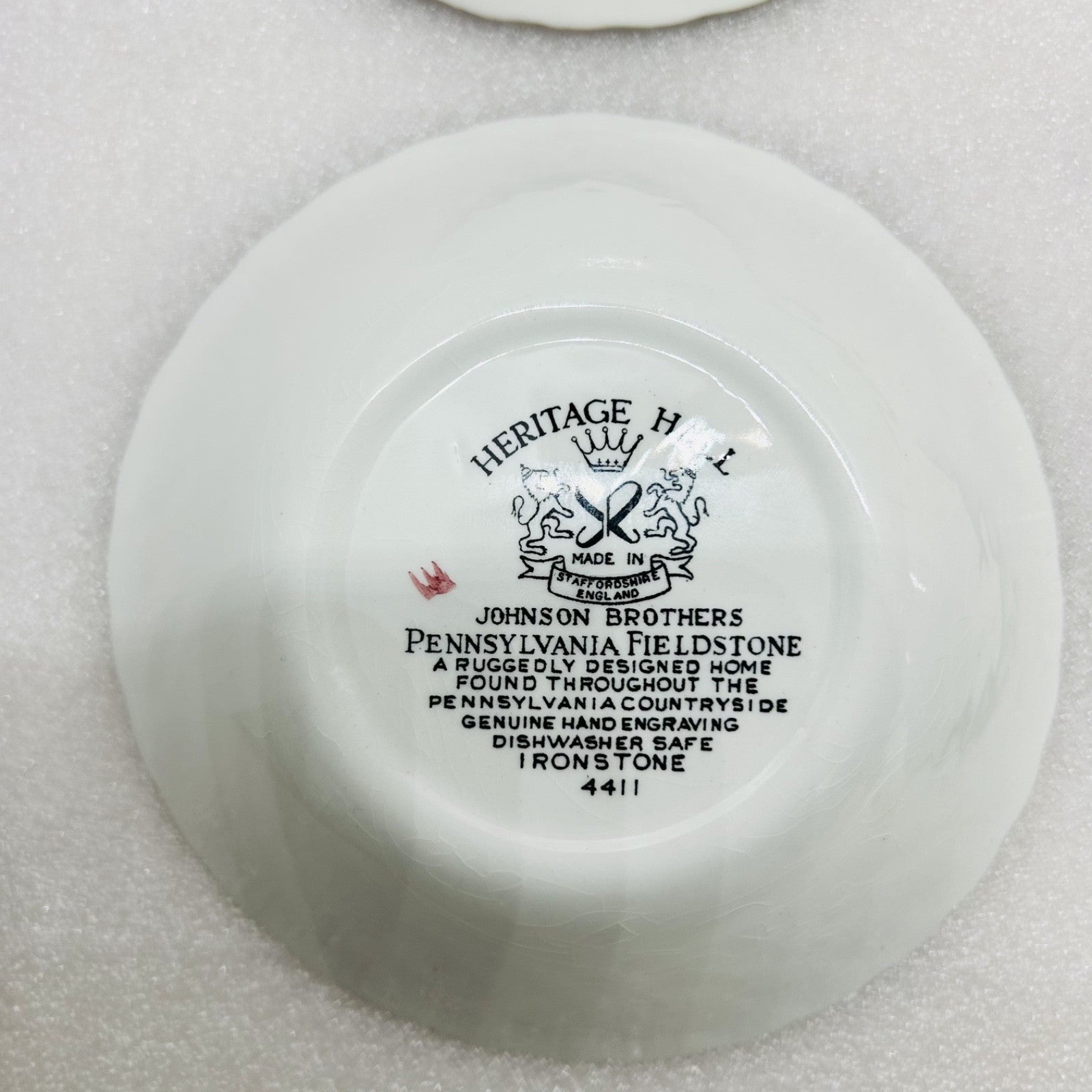 Johnson Brothers Pennsylvania Fieldstone Soup Cereal Bowls Set of 4 England