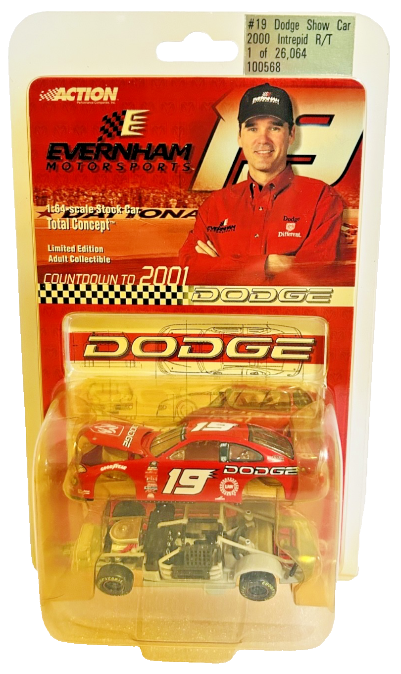 Action 1:64 #19 Dodge Intrepid R/T Evernham 2000 Show Car MOC