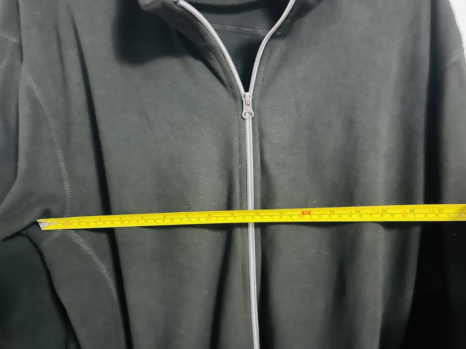 Port Authority Black Fleece Jacket 2XL Full Zip Polyester Mens