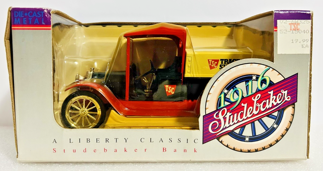 Liberty Classics 1916 Studebaker Truck Die-Cast Bank TSC Tractor Supply Box