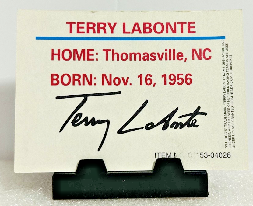 Racing Champions Terry Labonte #5 Kellogg’s Monte Carlo w/ Card