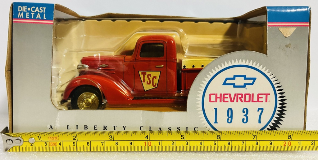 Liberty Classics 1937 Chevrolet Pickup Truck Bank Diecast TSC Boxed