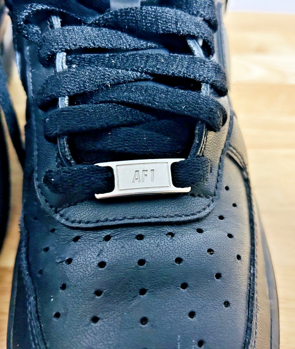 Nike Air Force 1 Low Triple Black AF1 CW2288-001 Mens Size 9 Used