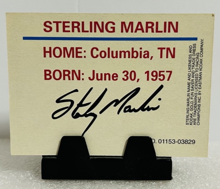 Sterling Marlin #4 Kodak 1996 Monte Carlo Racing Champions 1:64 w/Card