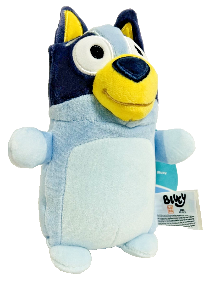 Squishmallows Bluey HugMees Original Plush Toy 10" Bluey With Tags