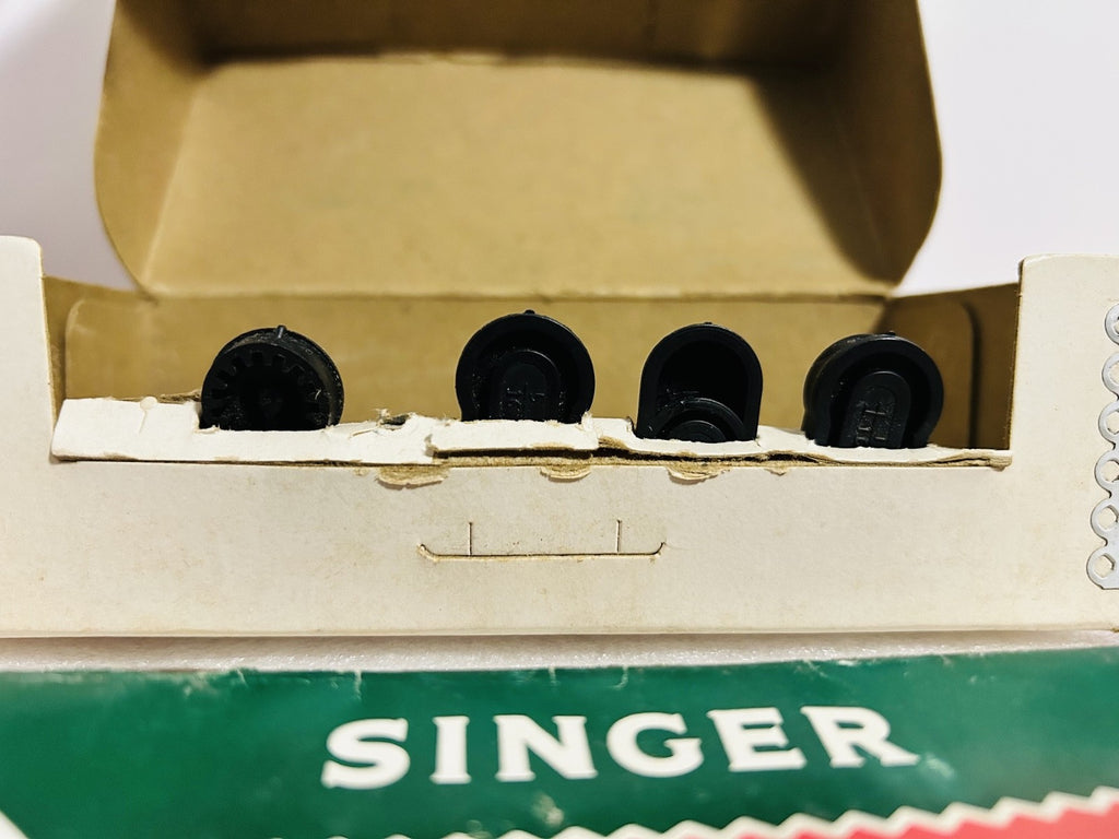 Singer Automatic Buttonholer Attachment w Templates Box Manuals Made USA