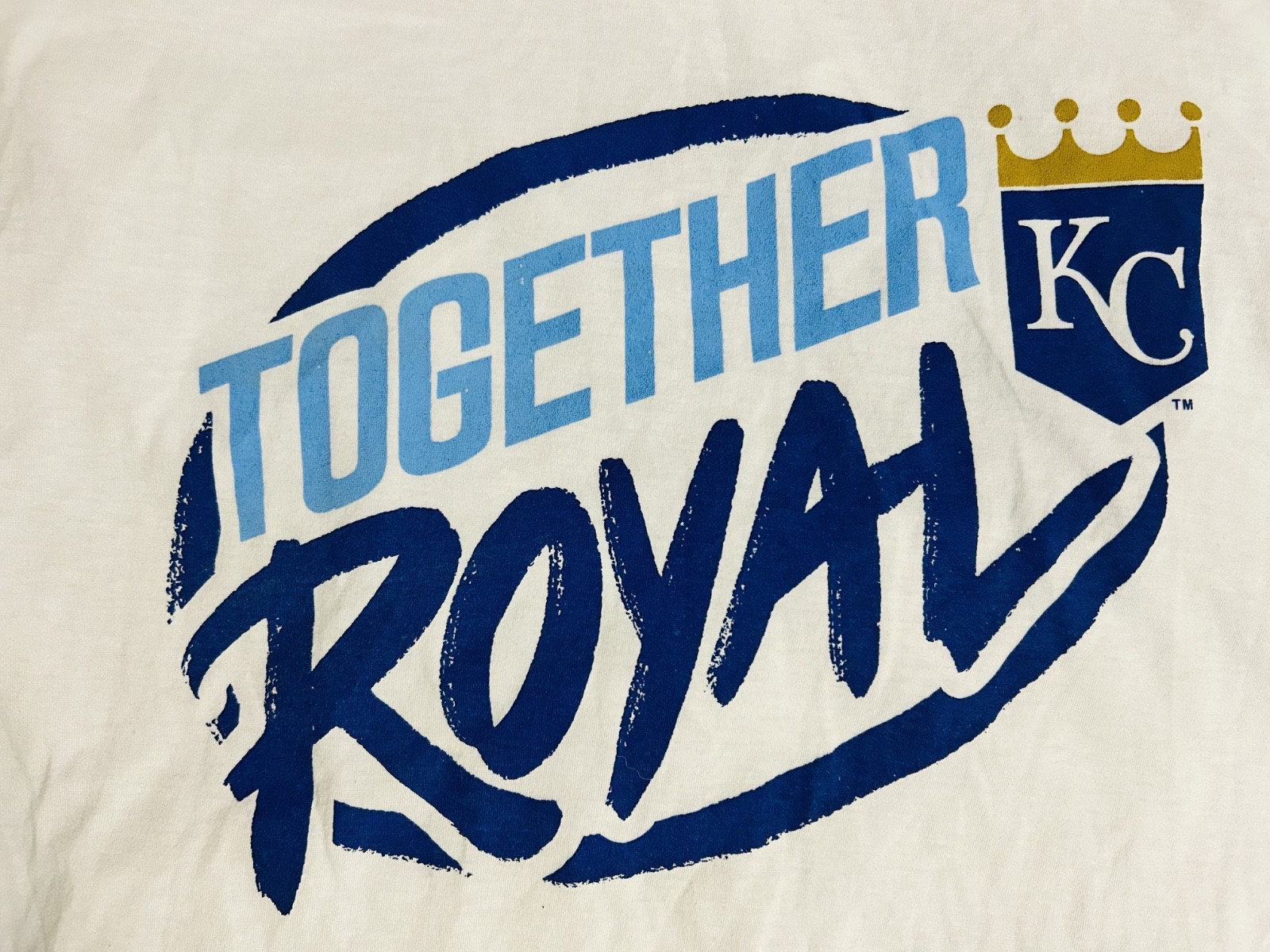 Kansas City Royals Together Royal Hooded T-Shirt Adult XL Pepsi Promo