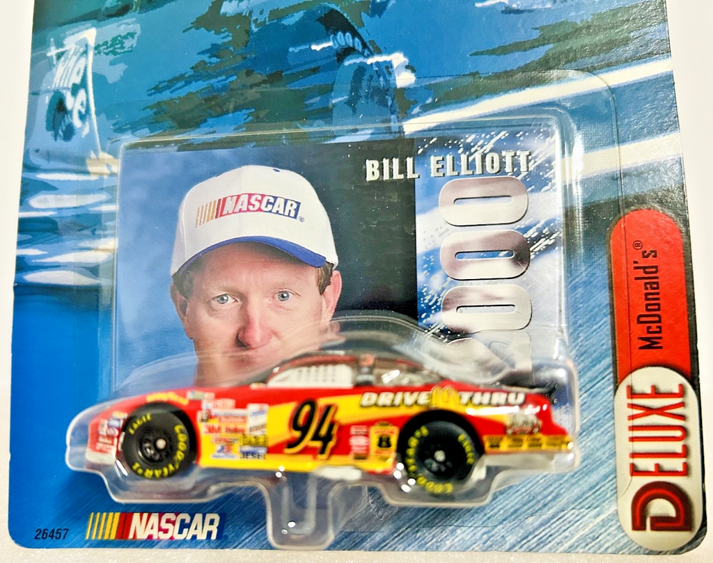 Hot Wheels Racing Deluxe Bill Elliott #94 McDonalds NASCAR 1/64 MOC