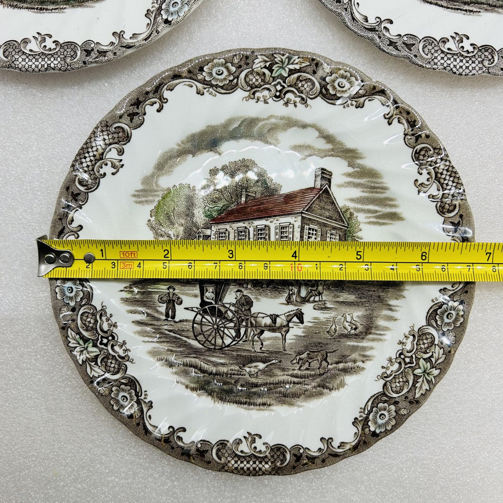 Johnson Brothers Heritage Hall Pennsylvania Fieldstone Salad Plates Set of 5