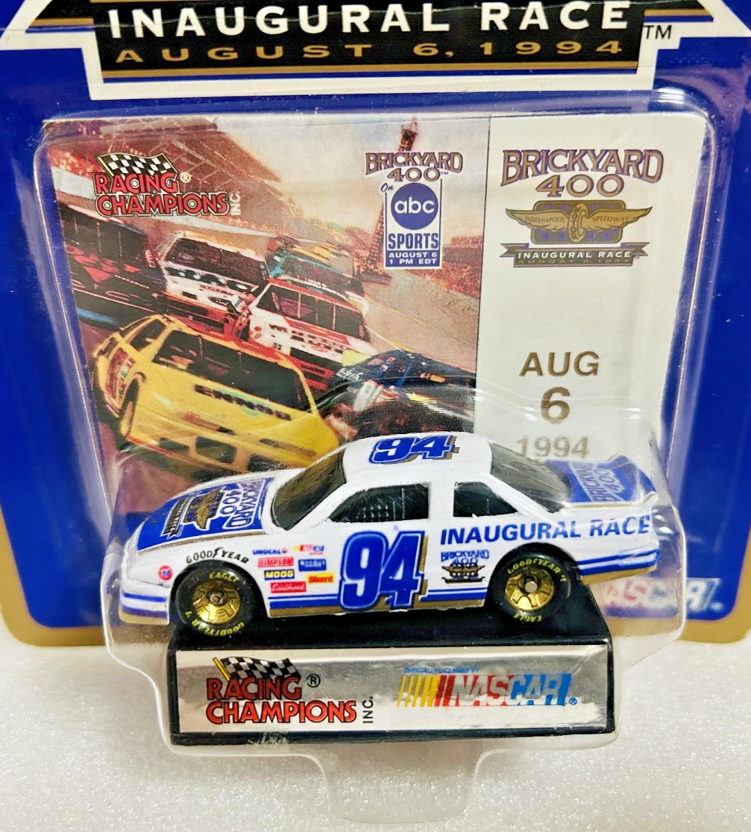 1994 Racing Champions Brickyard 400 #94 1:64 Diecast Car NIP Mint Card