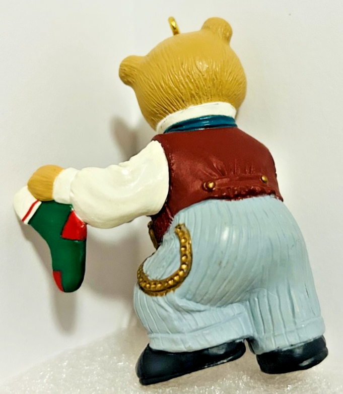Hallmark Bearingers Poppa Bearinger 1993 Keepsake Ornament MIB