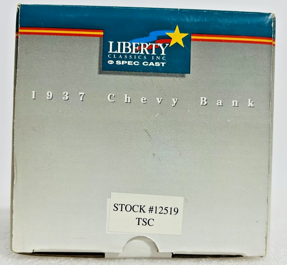Liberty Classics 1937 Chevrolet Pickup Truck Bank Diecast TSC Boxed