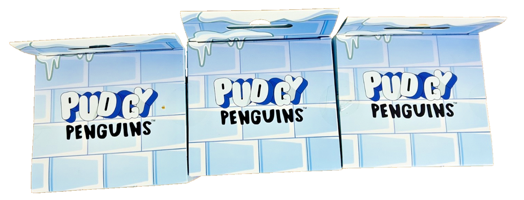 Pudgy Penguins Series 2 Action Figures Lot of 3 4.5” New Sealed