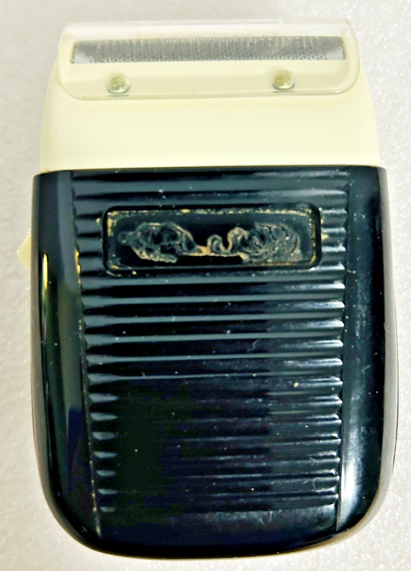 Vintage Ronson Electric Shaver Set w Case Cord Brush Spare Head USA