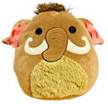 Squishmallows Woolly Mammoth Plush 12” Brown Kellytoy Original Soft Toy