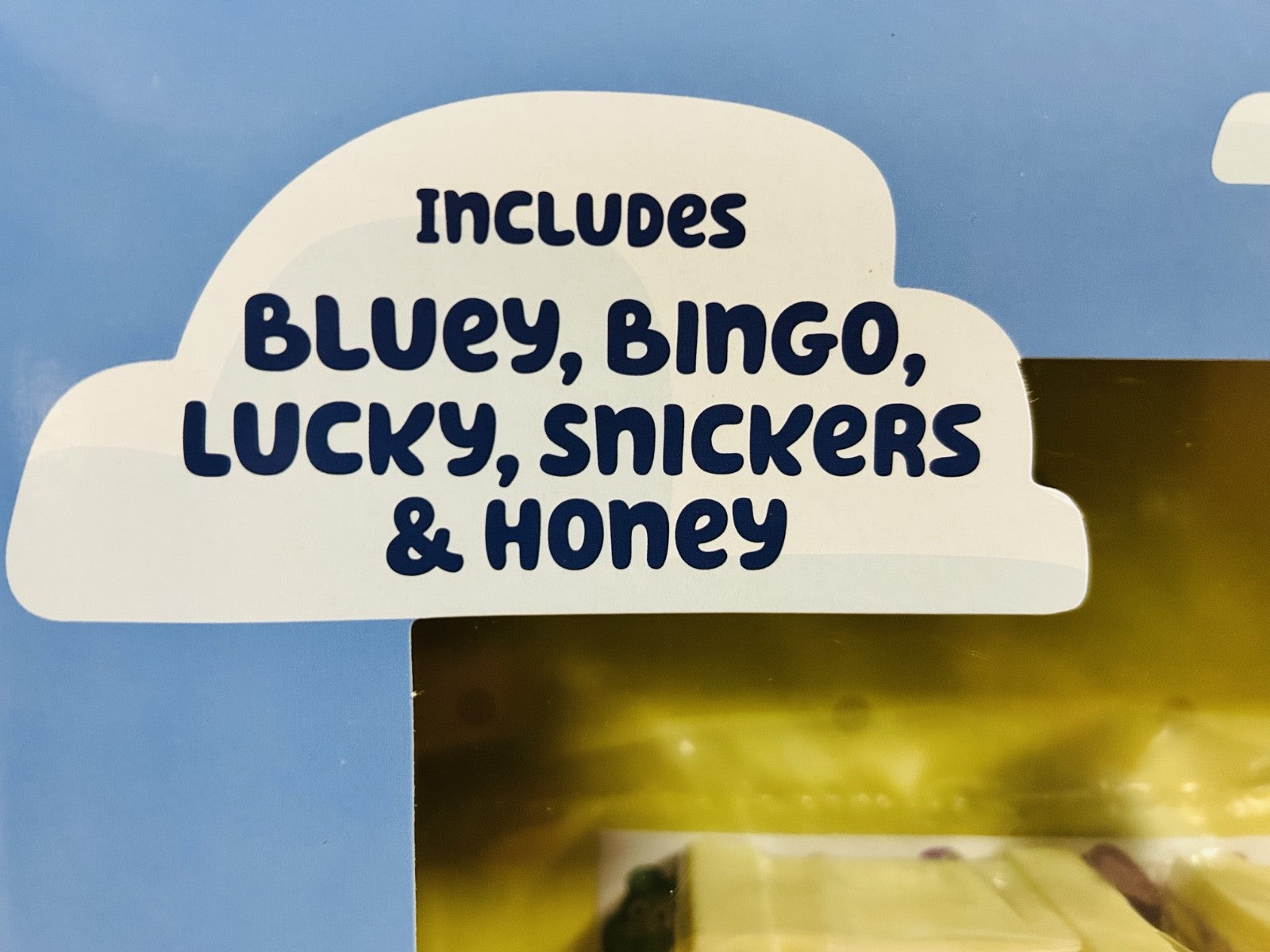 Bluey Playing Doctors Figure Playset Bluey Bingo Lucky Snickers