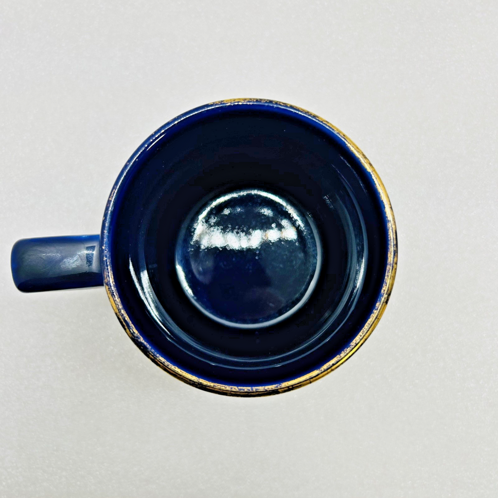 Air Force One Presidential Seal Boeing 747 Coffee Mug Navy Gold