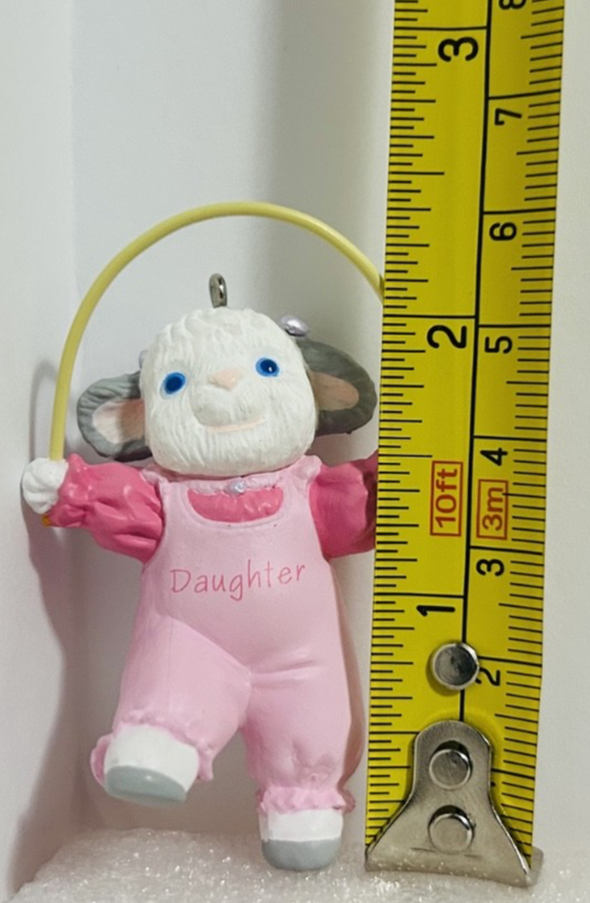 Hallmark Keepsake Ornament 1993 Easter Daughter Lamb QEO834-2