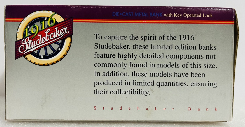 Liberty Classics 1916 Studebaker Truck Die-Cast Bank TSC Tractor Supply Box