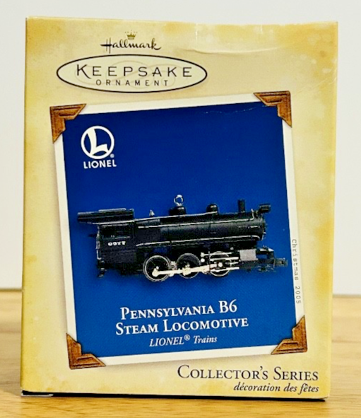 Hallmark Keepsake Lionel Pennsylvania B6 Steam Locomotive Ornament 2005