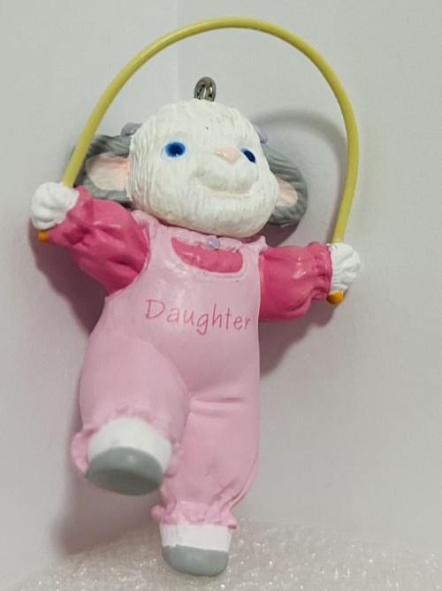Hallmark Keepsake Ornament 1993 Easter Daughter Lamb QEO834-2
