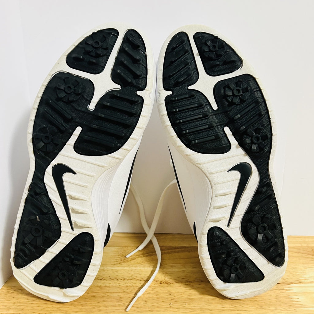 Nike Golf FITSOLE White Black Spikeless Shoes Womens 6.5 CT0531 101
