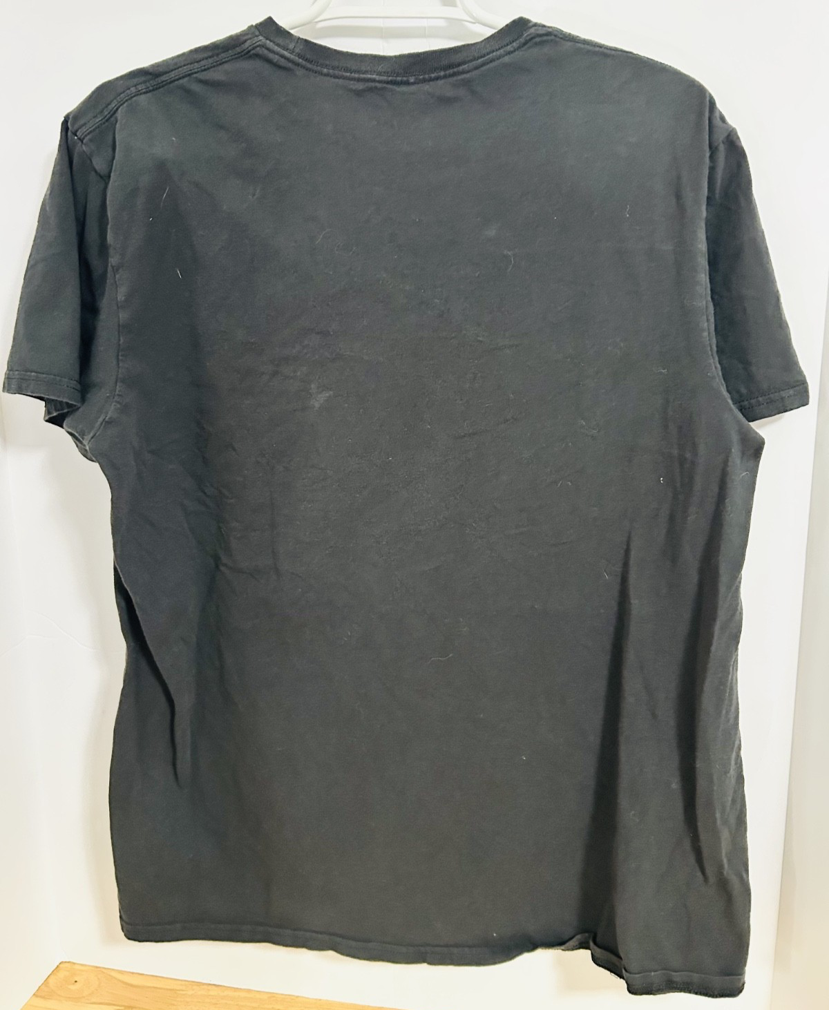 ⭐ Star Wars Periodic Table Elements Graphic T-Shirt Size L Black Cotton