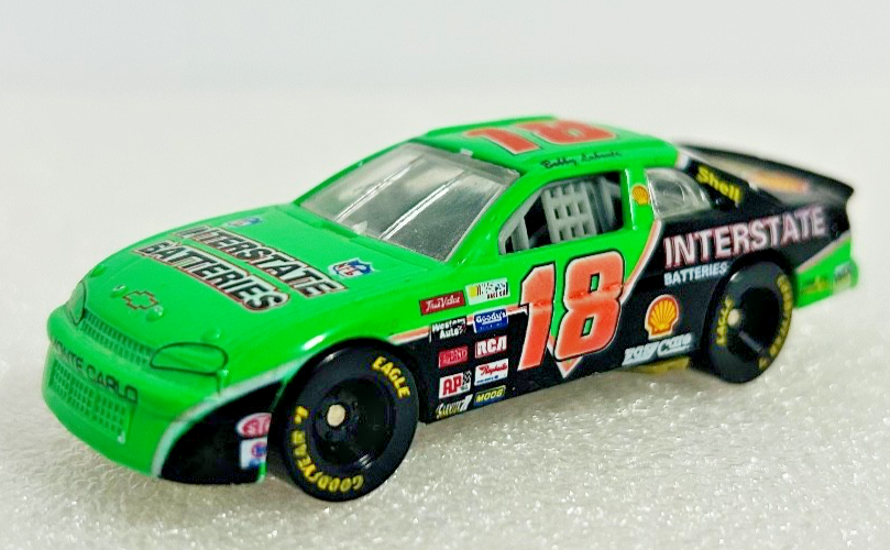 Bobby Labonte #18 Interstate Batteries Racing Champions NASCAR Diecast w/ Card