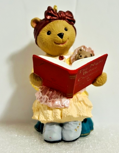 Hallmark Bearingers Beardadette Bearinger 1993 Keepsake Ornament MIB