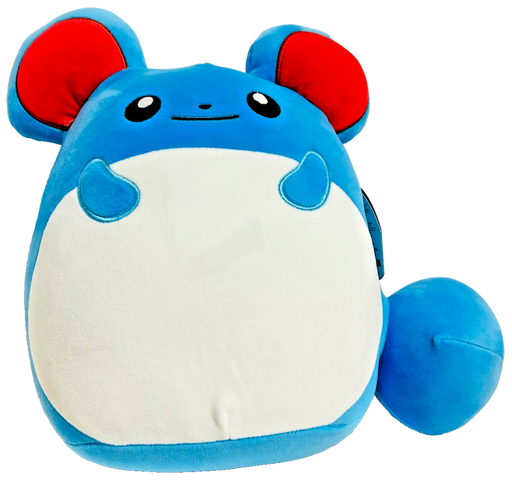 Pokémon Squishmallows Bundle Clefairy Marill Teddiursa Plush Toy Set NWT