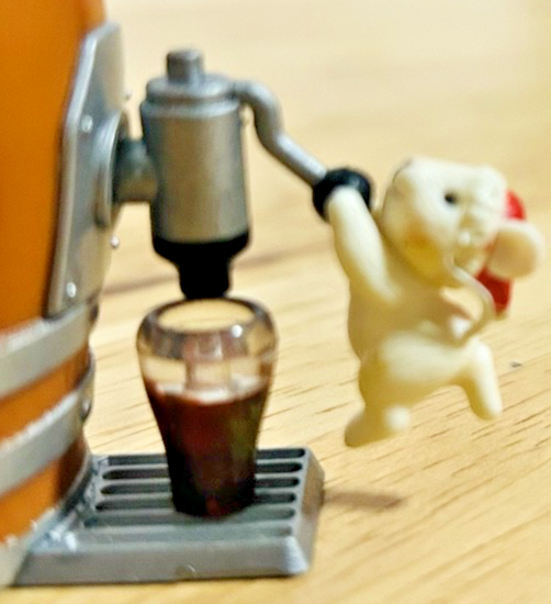 1992 Coca-Cola “The Cold, Crisp Taste of Coke” Ornament 583766 Mice & Barrel Box
