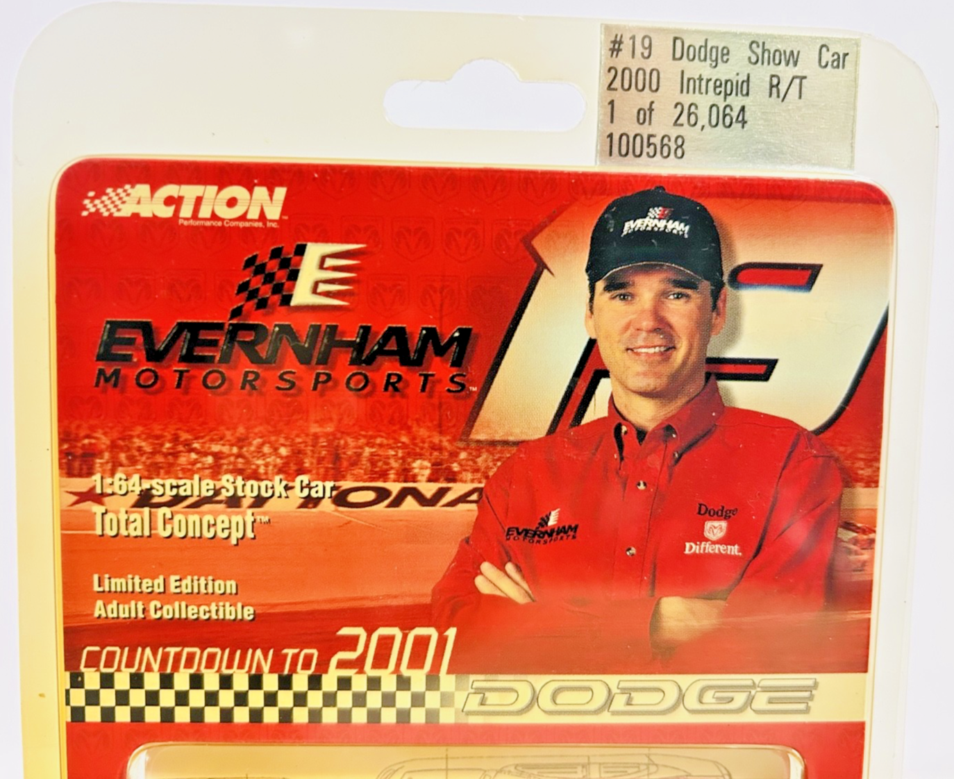 Action 1:64 #19 Dodge Intrepid R/T Evernham 2000 Show Car MOC