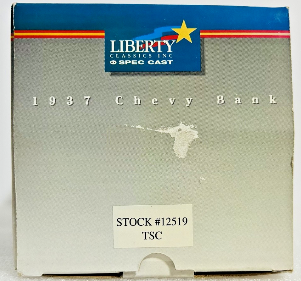 Liberty Classics 1937 Chevrolet Pickup Truck Bank Diecast TSC Boxed