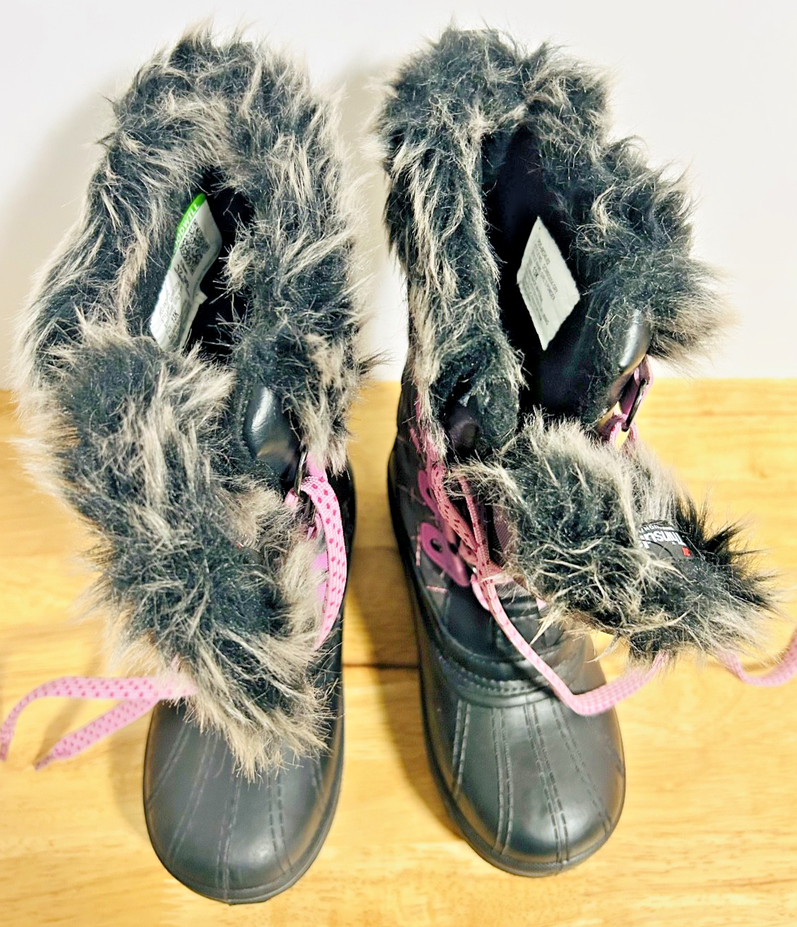 Quest Girls Boots Size 13K PDD-8KD4L412 STYLE NO.: QCWBG004-GRY