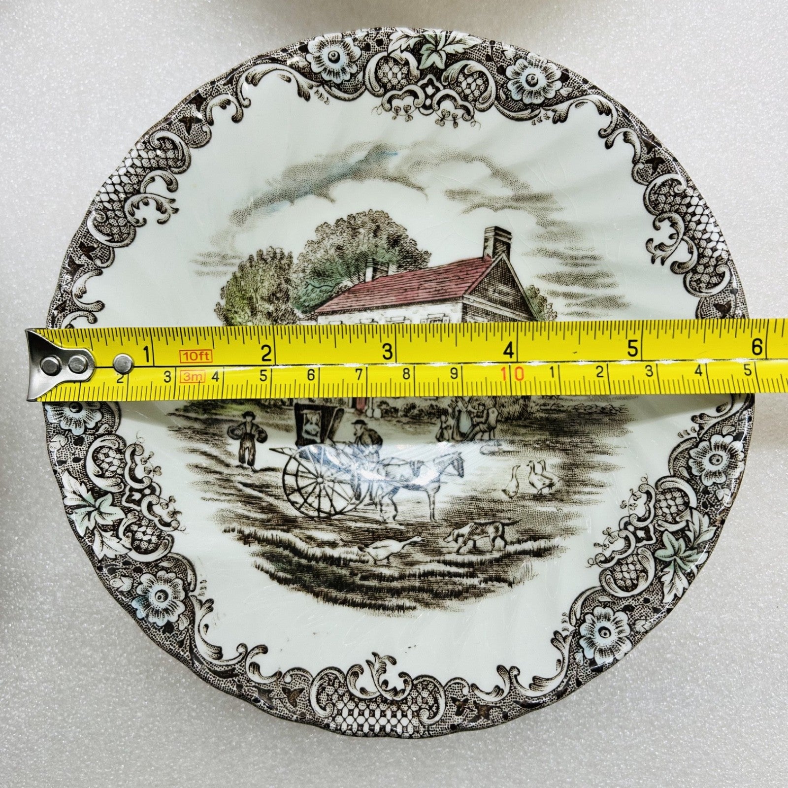 Johnson Brothers Pennsylvania Fieldstone Soup Cereal Bowls Set of 4 England