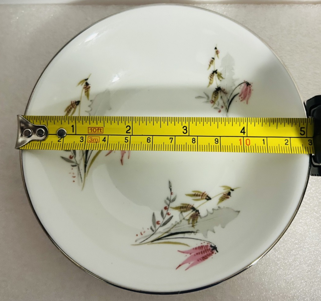 Royal Duchess Bavaria Germany Fine China Floral Rim Soup Bowl 5”